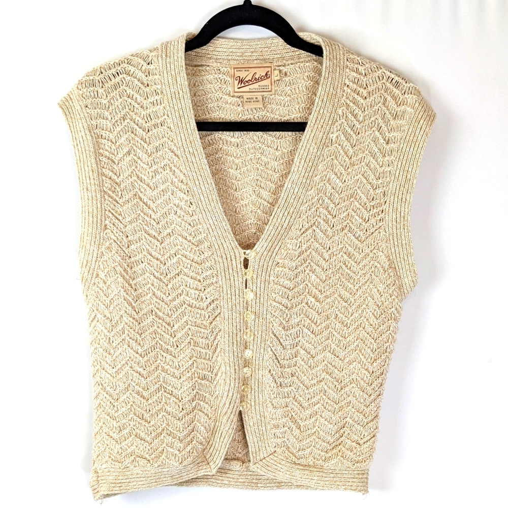 Woolrich Rugged Outerwear Sweater Vest L
